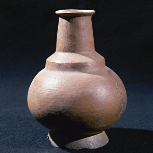 Pre-Incan. Pazaleo Culture (700-1500 AD). Ceramic vessel. Fr