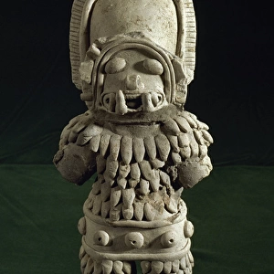 Pre-Incan. Tolita Culture (500-500 AD). Ceramic figure. From
