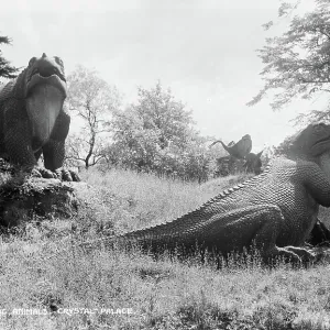Prehistoric Animals at Crystal Palace