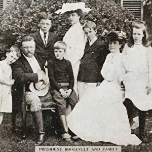 President Roosevelt and his family