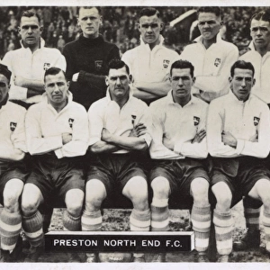 Preston North End FC football team 1936