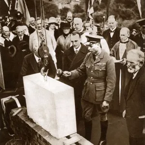 Prince Albert lays foundation stone - Nautical School Prince Albert lays foundation stone - Nautical School