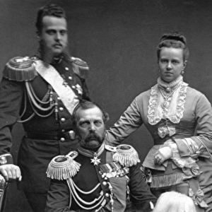 Prince Alfred and the Russian Royal family