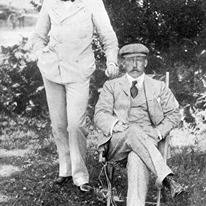 Prince Christian Victor and Capt Stuart-Wortley