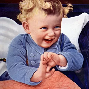 Prince Edward, Duke of Kent, as a baby