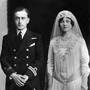 Prince George of Battenberg and his wife Nada