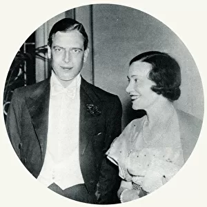Prince George with Lady Charles Cavendish (Adele Astaire)