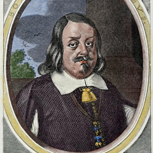 Prince of Lobkowicz. (1609-1677). Bohemian military and dipl