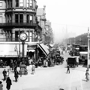 Princes Street, Edinburgh, early 1900s