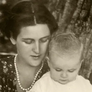 Princess Cecile of Greece and daughter Johanna