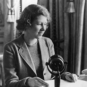 Princess Elizabeth first broadcast, 1940