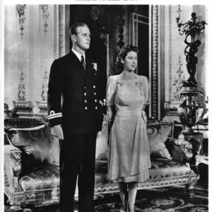 November 1947 Royal Wedding Print November 1947 Royal Wedding Print