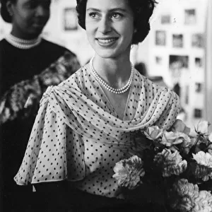 Princess Margaret at Bethnal Green Youth Week, 1950