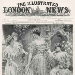 La princesse Margaret de Connaught, une vision en dentelle irlandaise. La princesse Margaret de Connaught, une vision en dentelle irlandaise.