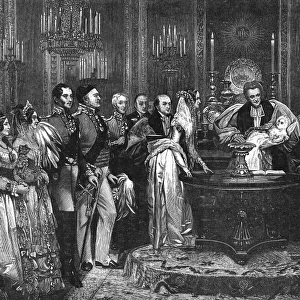 Princess Vicky christened, 1841