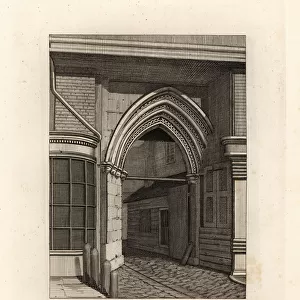 The Principal Gate of the Priory of St. Bartholomew