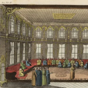 Private quarters of an Ottoman official