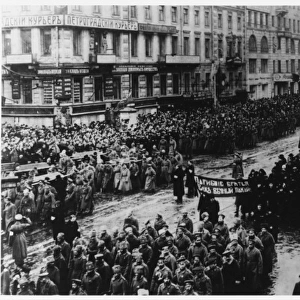 Procession in Petrograd