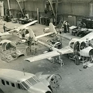 Production line of the Fokker F25 Promotor