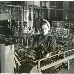 1944 Print of Penicillin Production Line 1944 Print of Penicillin Production Line