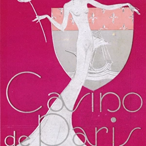 Programme cover for the Casino de Paris, Paris, 1930s