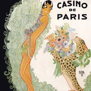 Programme cover for Paris Qui Revue