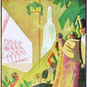 Programme cover for Theatre Moncey, Paris, 1932