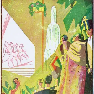 Programme cover for Theatre Moncey, Paris, 1932