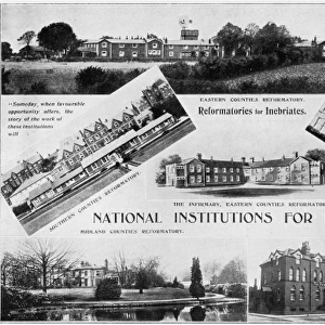 Promotional brochure, National Institutions for Inebriates