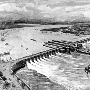 Proposal for a Thames Barrage, Gravesend, 1904