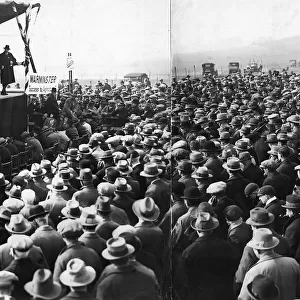 Protest meeting for farmers, Salisbury, 1930