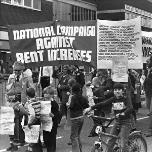 Protest, National campaign against rent increases
