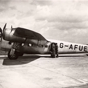 The prototype de Havilland DH95 Flamingo, G-AFUE