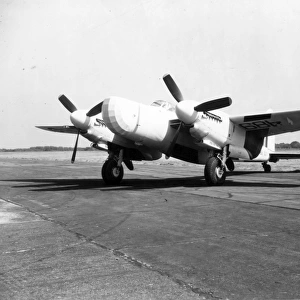 The prototype de Havilland Mosquito TT39 PF489