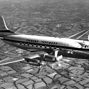 The prototype Vickers Viscount 700 G-AMAV
