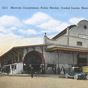 Public market building, Juarez, Chihuaha, Mexico