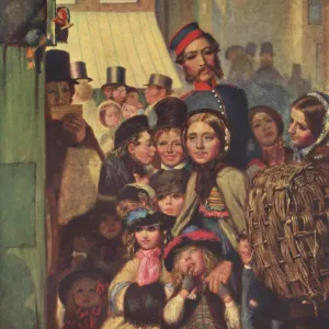 Punch and Judy by Arthur Boyd Houghton