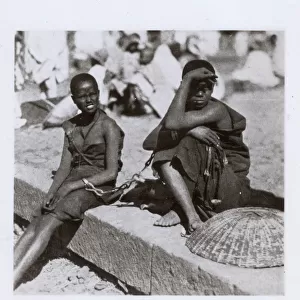 Punishment of female debtors in Abyssinia (Ethiopia)
