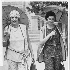 Pyjama wear at the Venice Lido, 1927