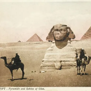 The Pyramids and Sphinx, Giza, Egypt