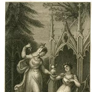 Queen Eleanor of Aquitaine and Rosamund Clifford