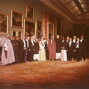 Queen Elizabeth II and Commonwealth ministers