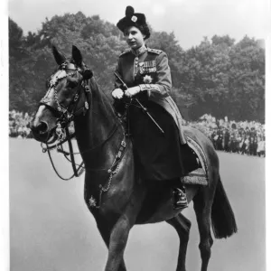 Queen Elizabeth II, Trooping the Colour