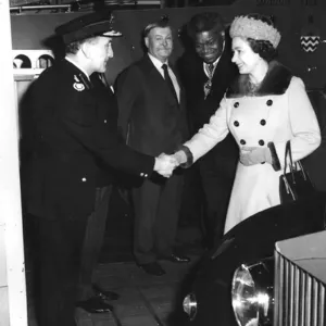 Queen Elizabeth II visit to LFB Headquarters, Lambeth Queen Elizabeth II visit to LFB Headquarters, Lambeth