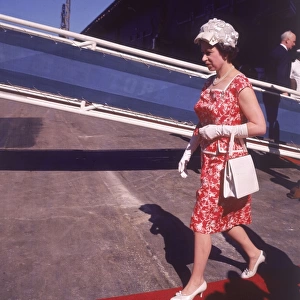 Queen Elizabeth II - West Indies royal tour 1966