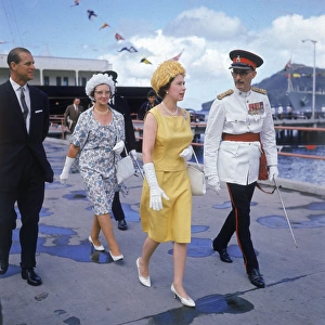 Queen Elizabeth II - West Indies royal tour 1966