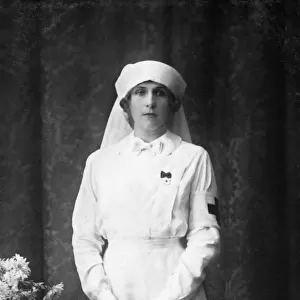 Queen Ena of Spain as a nurse