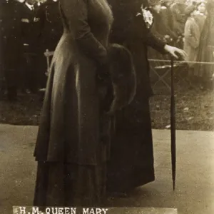 Queen Mary and the Dowager Queen Alexandra