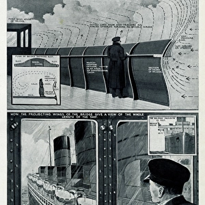 Queen Mary ocean liner: Innovations on the bridge