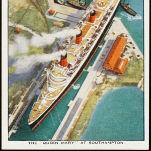 The Queen Mary in Southampton